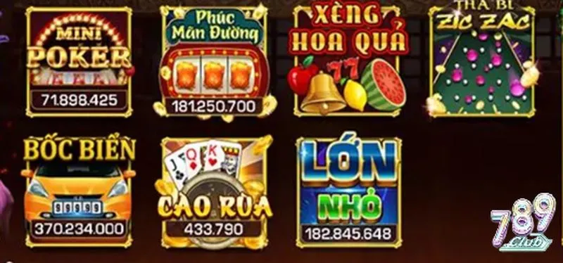 Tổng quan game Lớn nhỏ 789club