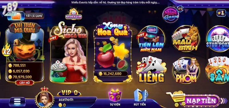 Tổng quan game Xèng hoa quả 789club